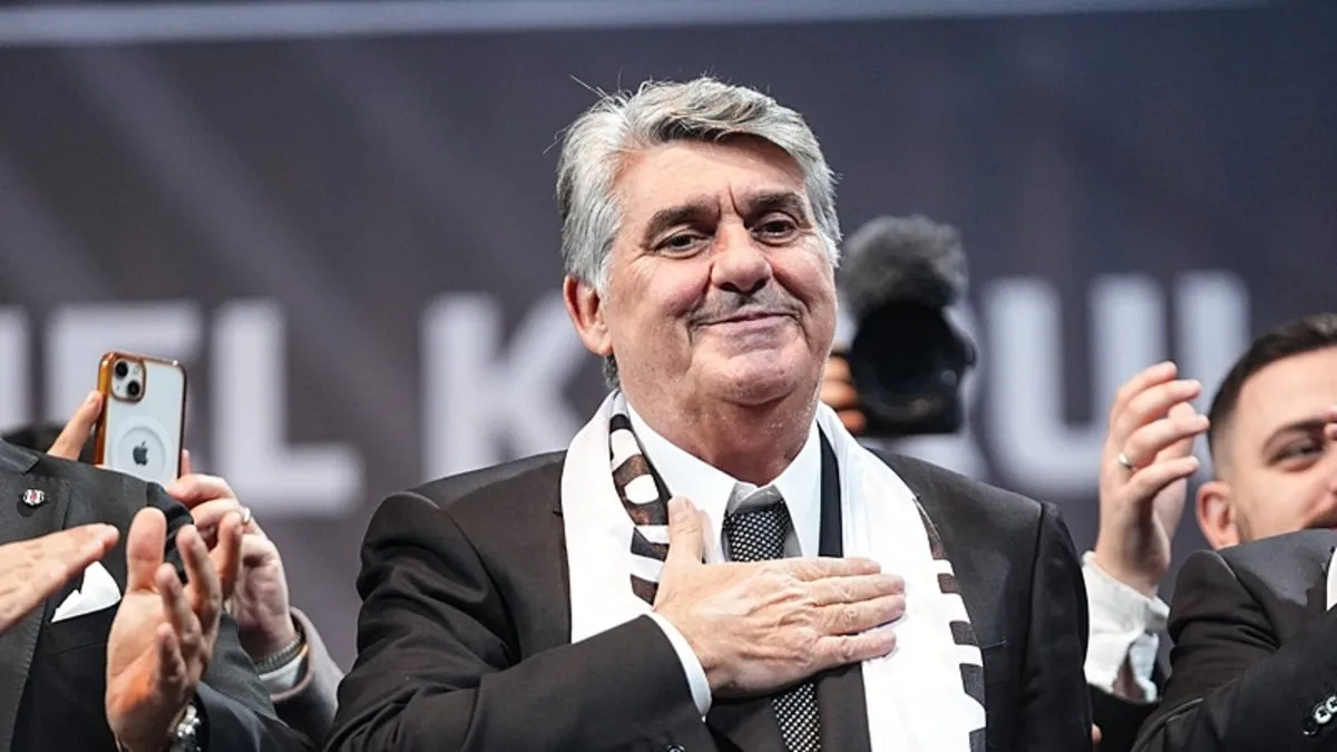 Beşiktaş başkanı Serdal Adalı, mazbatayı aldı