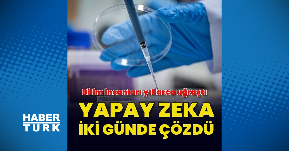 Yapay zeka aracı, bilim insanlarının yıllarını alan bakteri sorununu iki günde çözdü